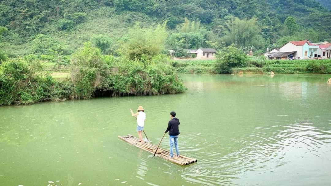 Homestay Gioc Rung Trung Khanh Exteriör bild